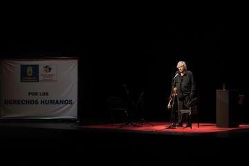 Paco Ibañez llena el Teatro Cuyás (Foto TA)